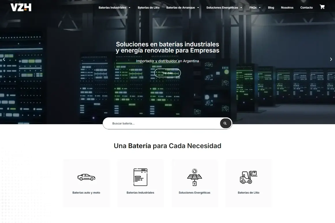 Sitio web de VZH
