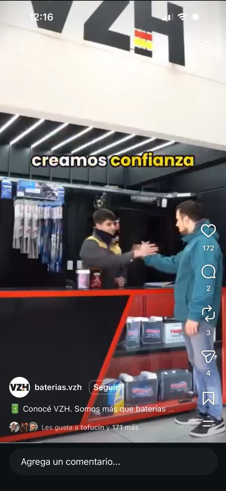 Reel de VZH: creamos confianza
