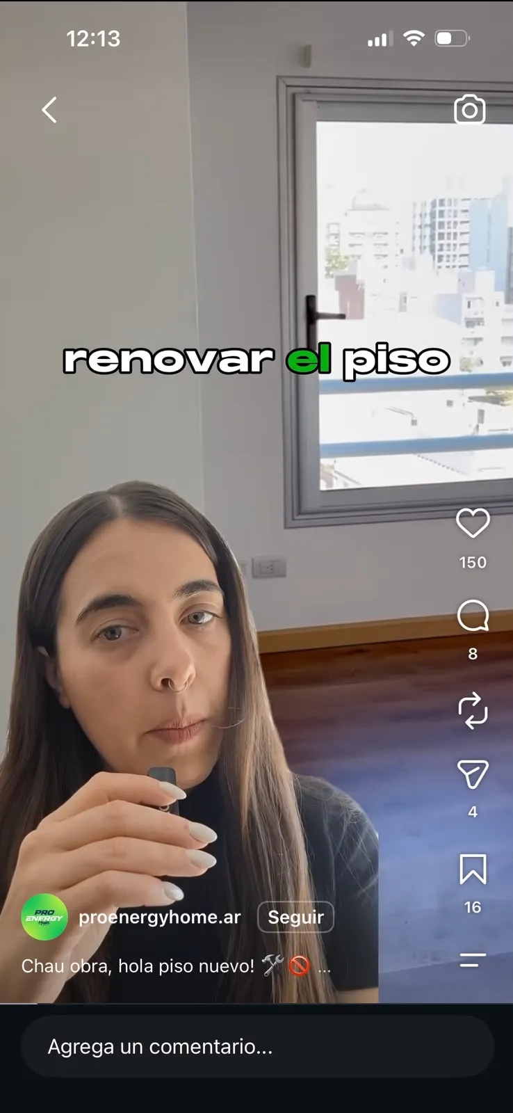 Reel de PRO ENERGY Home: Renovar el piso