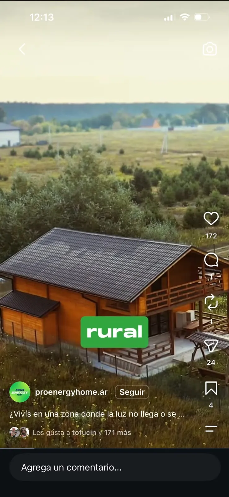 Reel de PRO ENERGY Home: Energía en zona rural